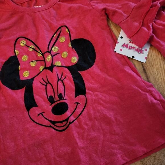 NWT Disney Minnie Mouse Face Blouse - Picture 6 of 6